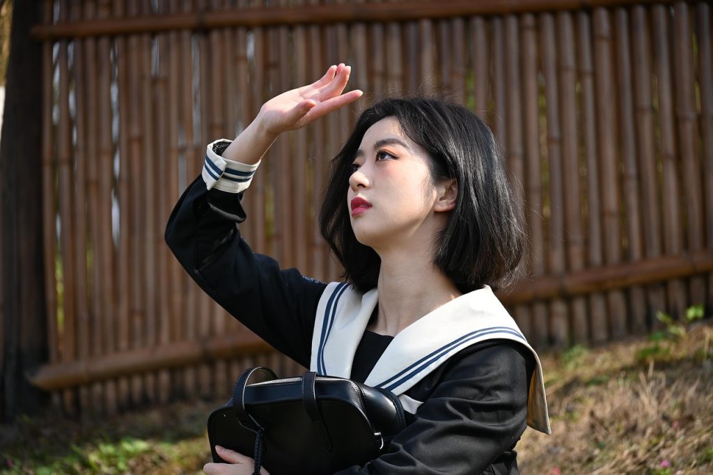 化妆、美妆、春季妆容、魅力、写真