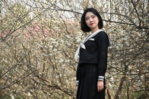 化妆、美妆、春季妆容、魅力、写真